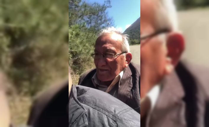 Dedeyle torununun motosiklet yolculuğu gülümsetti