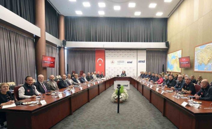 Deprem Bilim Kurulu Toplantısı yapıldı