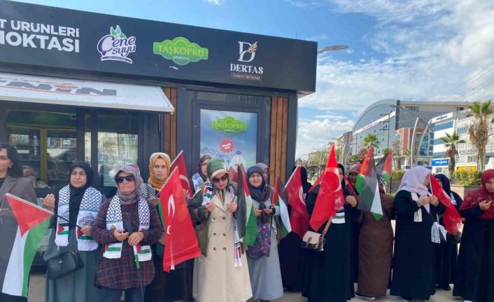 Derince esnafından Gazze’ye anlamlı destek