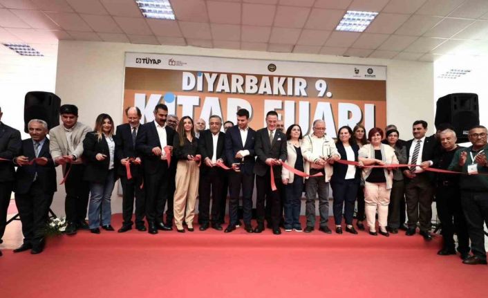 Diyarbakır 9. Kitap Fuarı açıldı