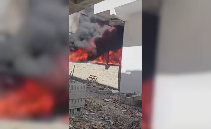 Diyarbakır’da korkutan yangın