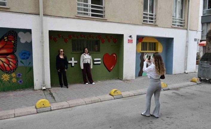 Duvar yazılarından bıkan yönetici çareyi sanatta buldu