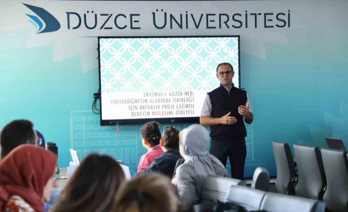 Düzce Üniversitesi’nde Erasmus+ KA220 projeleri atölyesi düzenlendi