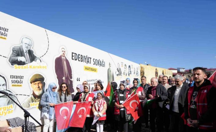 Edebiyat Sokağı’ndan Gazze şiirleriyle selam gönderildi