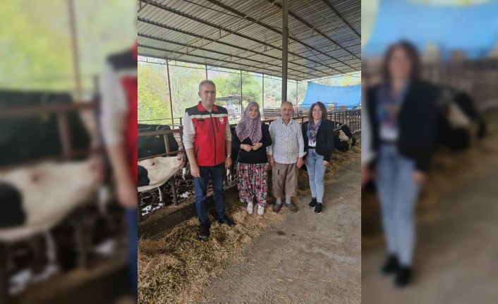 Efelerli kadın çiftçi kendi işletmesini kurdu