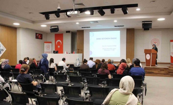 Elazığ’da anne sütünün önemi ele alındı