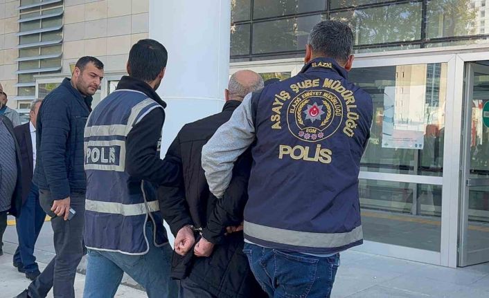 Elazığ’da gazeteciye silahlı saldırıda bulunan şüpheli adliyeye sevk edildi