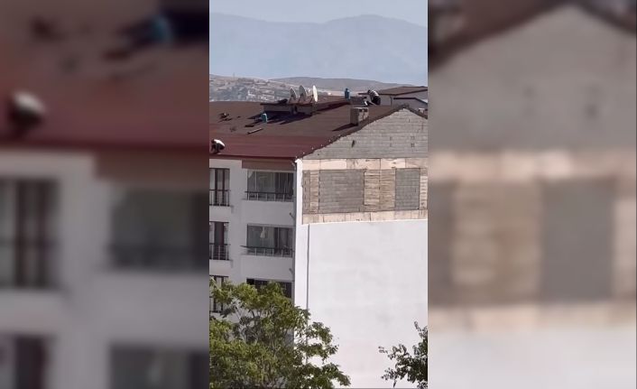 Elazığ’da tedbirsiz çalışma yürekleri ağza getirdi