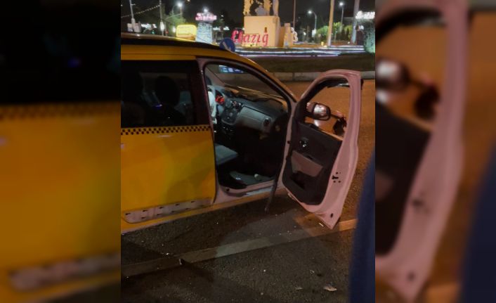 Elazığ’da trafik kazası:1 yaralı