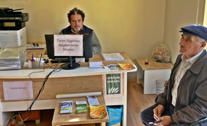 Emet’te üreticiler için Tarım Sigortası Bilgilendirme Masası