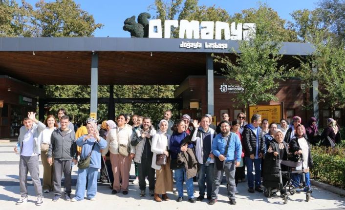 Engelli bireyler doğayla iç içe bir gün geçirdi