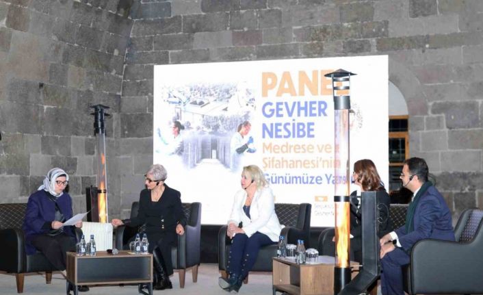 ERÜ’de ‘Gevher Nesibe Medrese ve Şifahanesi’nin Günümüze Yansıması’ paneli