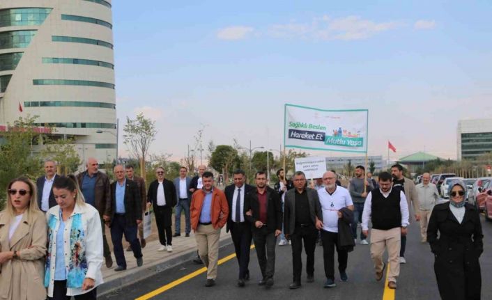 Erzurum’da sağlıklı yaşam mesajı