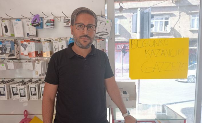 Esnaftan Gazze’ye anlamlı destek