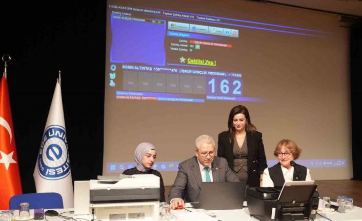 EÜ’de "İŞKUR Gençlik Programı"na katılacak öğrenciler kura ile belirlendi