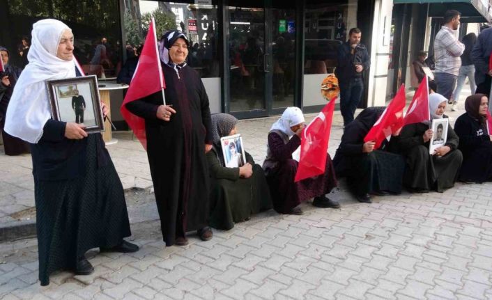 Evlat nöbetindeki annelerin umutlu bekleyişi sürüyor