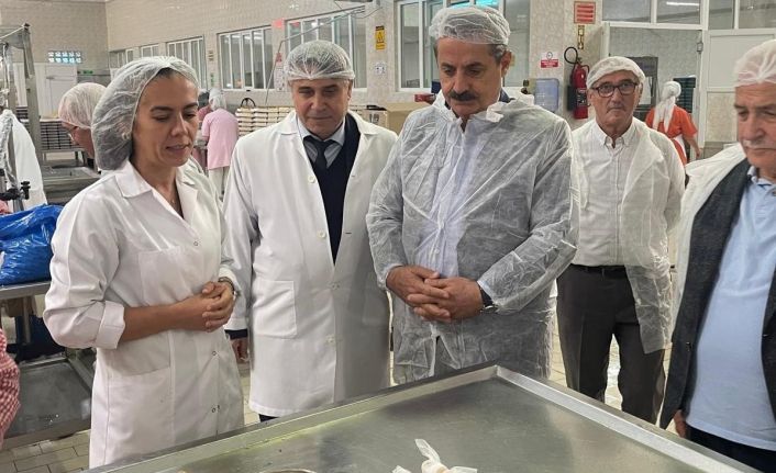 Faruk Çelik’ten Kardelen Kestane Şekeri’ne ziyaret