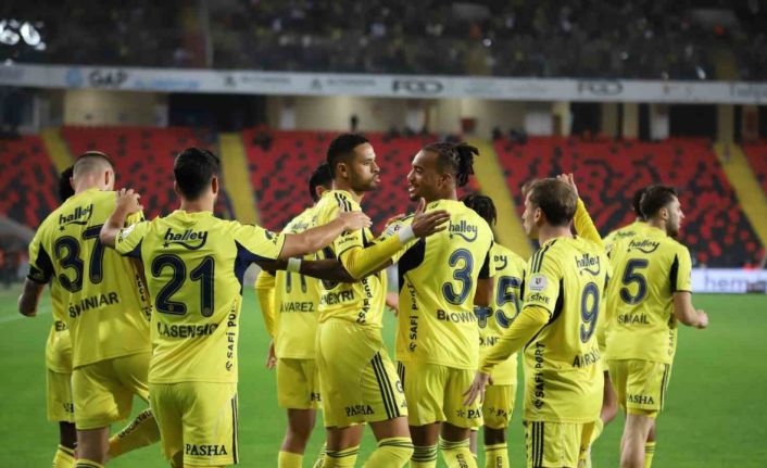 Fenerbahçe, Gaziantep FK’yı üst üste 10. kez mağlup etti