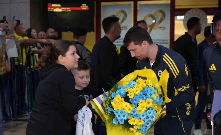 Fenerbahçe’ye Samsun’da coşkulu karşılama