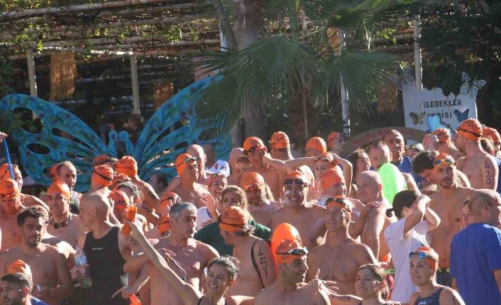 Fethiye’de Açık Su Yüzme Yarışı gerekleştirildi