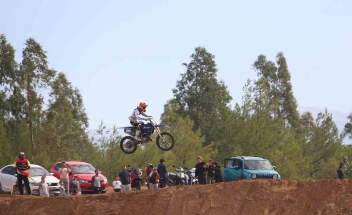 Fethiye’de motokros heyecanı