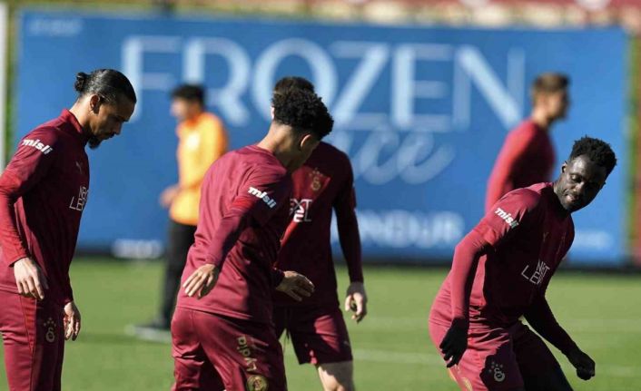 Galatasaray, Trabzonspor maçının hazırlıklarını sürdürdü