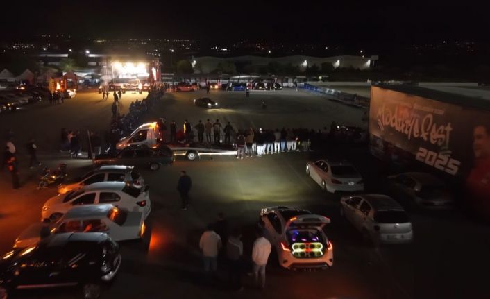 Gaziantep’te "ModifiyeFest 2025" nefes kesen drift gösterileriyle başladı