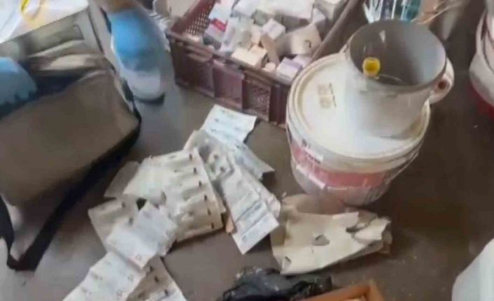 Gaziantep’te usulsüz şekilde üretilen 2 bin 334 adet tıbbi ilaç ele geçirildi