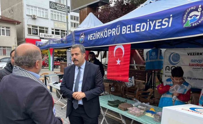 Gazze yararına hayır çarşısı