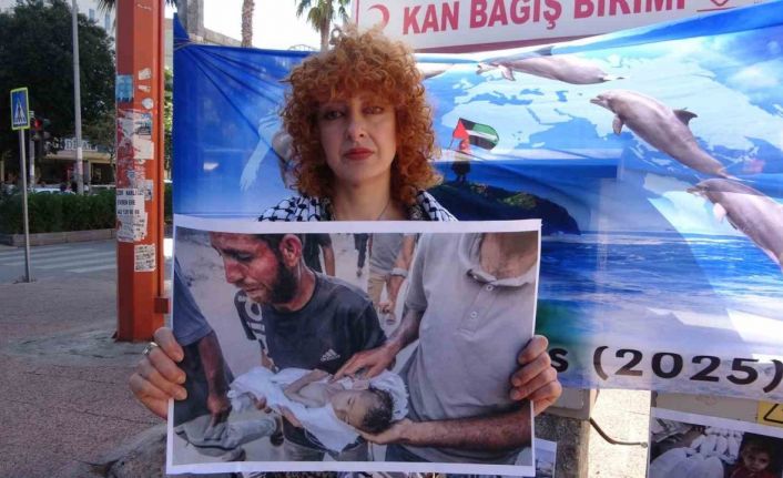 Gazze’ye destek için Kudüs’e yürüyen İranlı aktivist Mersin’e ulaştı