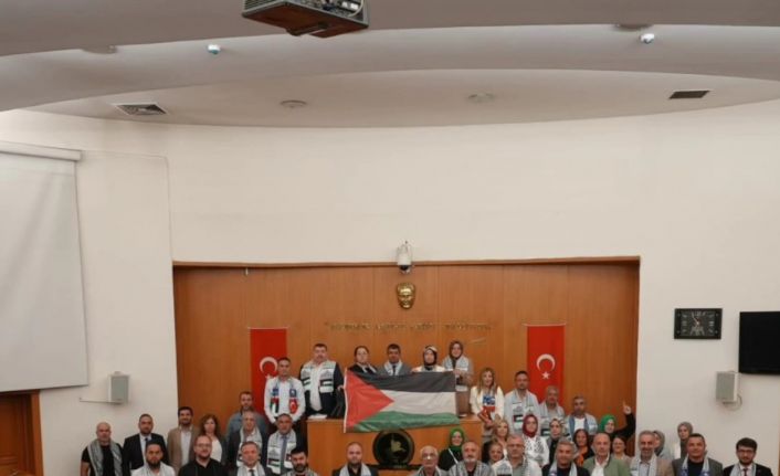 Gazze’yi kardeş şehir ilan edildi