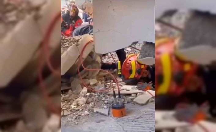 Gebze’deki enkazın altından umudun çığlığı böyle yükseldi