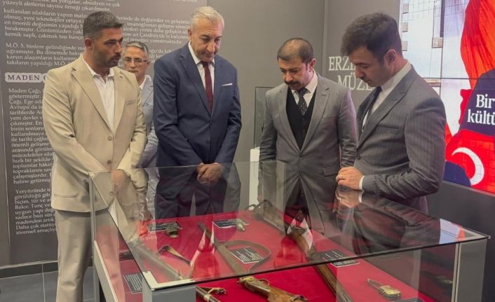 Geçmişin izleri gün yüzüne çıktı: Erzincan’da 20. Yüzyıl Savaş Aletleri Sergisi