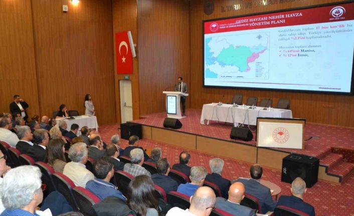 ’Gediz Havza Su Kurulu’ toplantısında su yönetimi ve kuraklık masaya yatırıldı