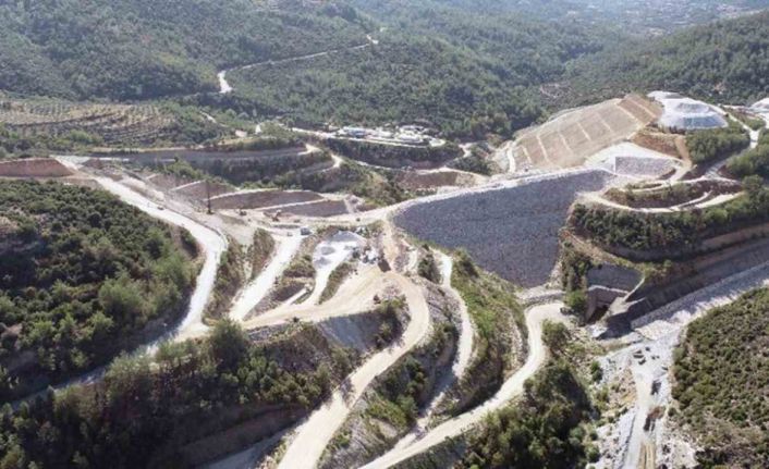 Girme Barajı su tutmaya başladı