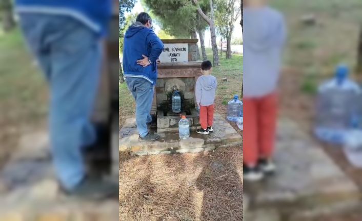 Gökçeada yaşanan sel nedeniyle 2 gündür susuz kaldı