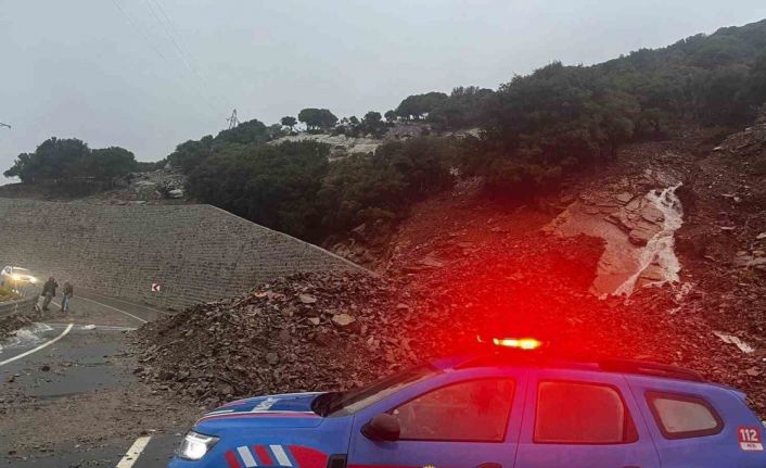 Gökçeada’da sele teslim olan bölgeler dron ile görüntülendi