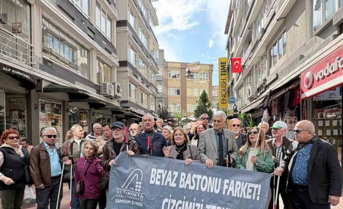 Görme engellilerden "Beyaz Baston" çağrısı: Sosyal güvence altına alınmalı