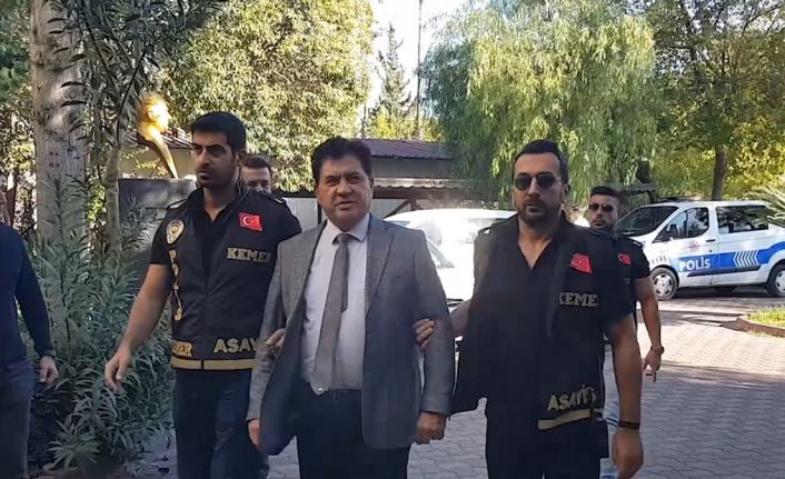 Gözaltına alınan eski Kemer Belediye Başkanı Gül tutuklandı