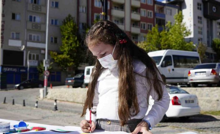 Gümüşhane’de "Filistinli Çocuklar İçin Çiz" etkinliği düzenlendi