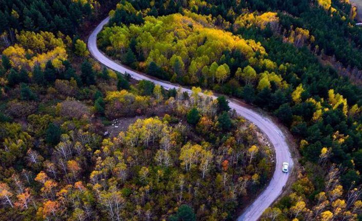 Gümüşhane’nin Alpleri aratmayan sonbahar güzelliği