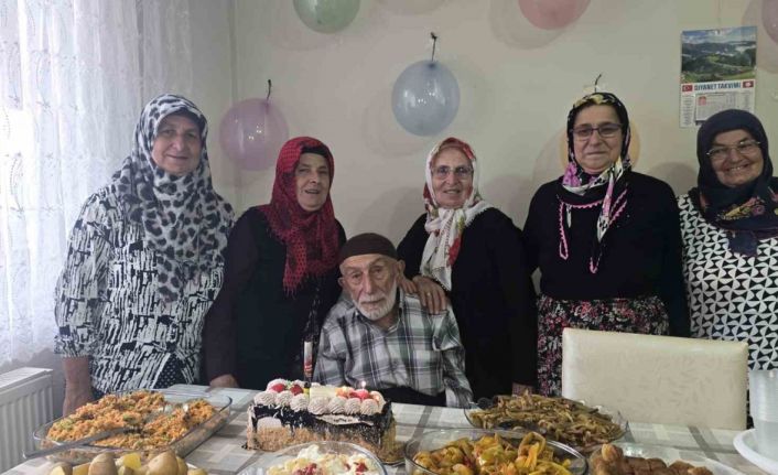 Hacı Hasan Dede’nin 95. yaş gününü böyle kutladılar