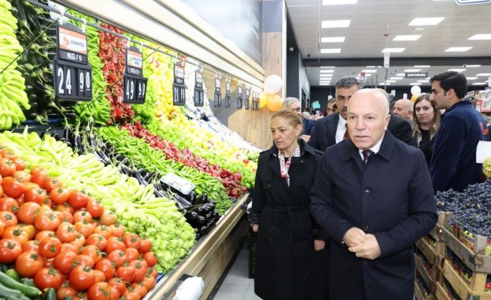 Halk Pazarı’nın 8’inci şubesi Hilalkent’te açıldı