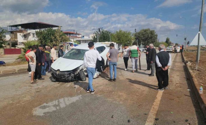 Hassa’da trafik kazası: 1 yaralı