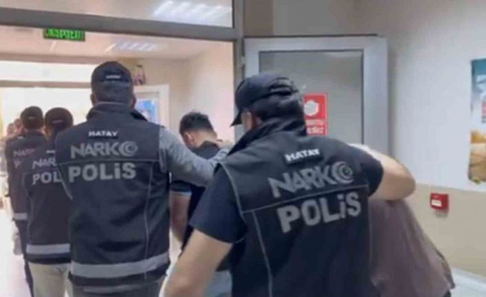Hatay’da uyuşturucu operasyonu; 13 tutuklama