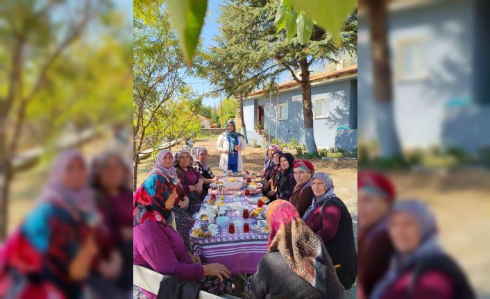 Hatice ebeden çay saatinde sağlık bilgilendirmesi