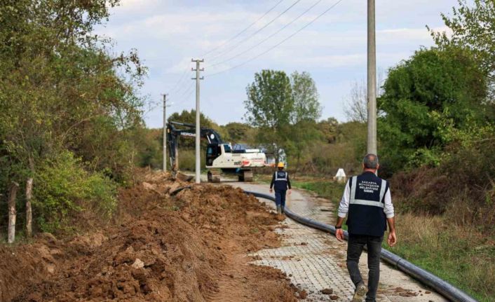 Hendek’te kesintisiz içme suyu taşıyacak hat devreye alınıyor