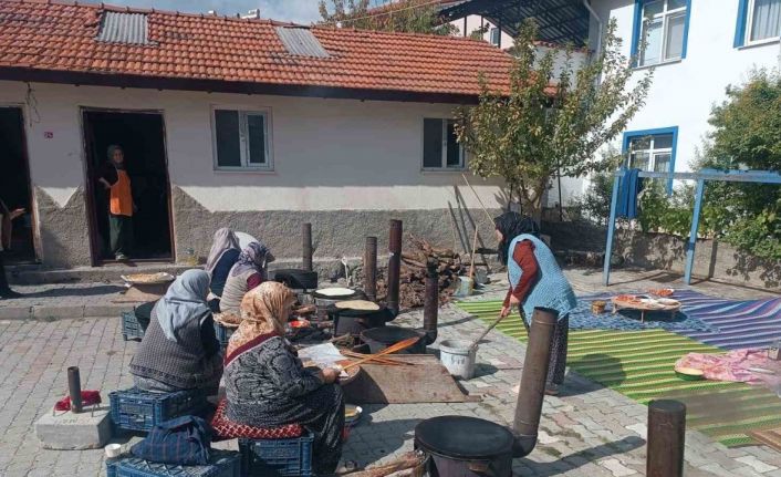 Hisarcık’ta kadınlar Gazze için seferber oldu