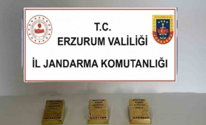 Horasan’da altın operasyonu