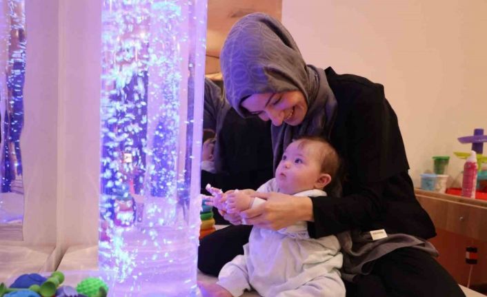 Hümeyra bebek Gonca’da engelleri aşıyor